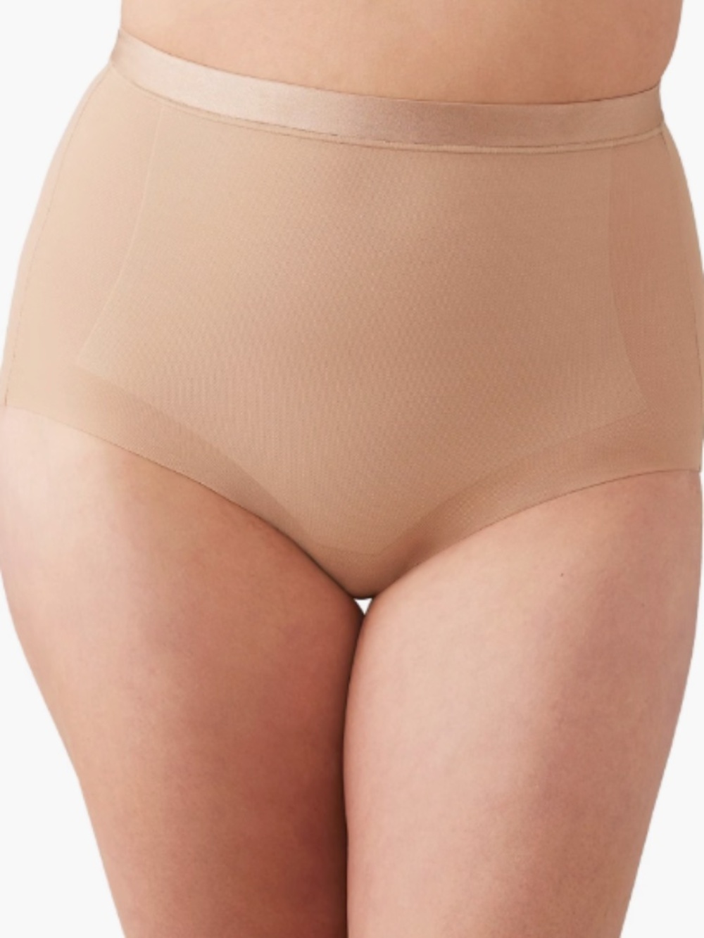 Wacoal Women's Straight Shape Revelation Shaping Brief Praline Size S 8977